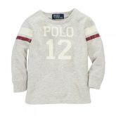 Camisa Manga Longa Ralph Lauren Cinza
