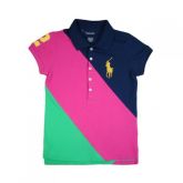 Polo Ralph Lauren Feminina Rosa/Verde