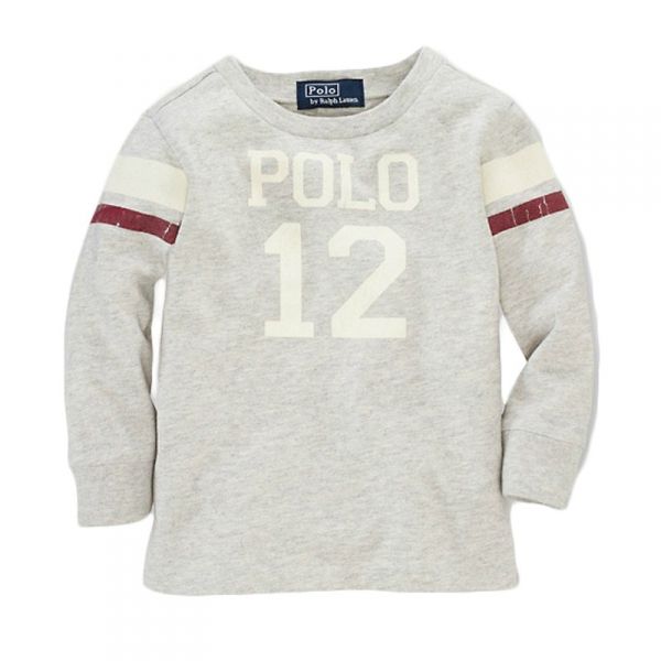 Camisa Manga Longa Ralph Lauren Cinza